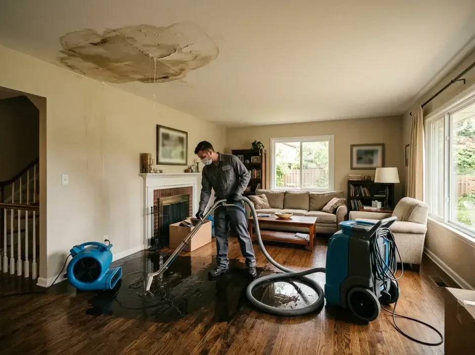 attic-pipe-burst-ceiling-drip-008 — frequently asked questions, Water Damage Restoration & Carpet Care in Claymont, DE
